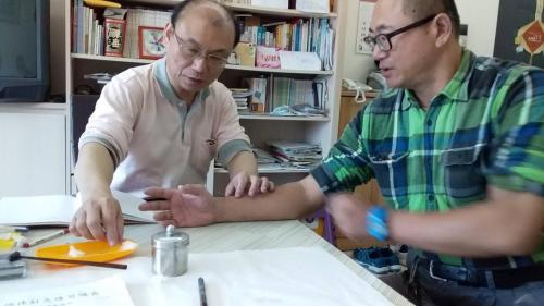 針灸教學及臨床接受媒體專訪 20190115 04