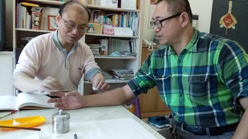 針灸教學及臨床接受媒體專訪 20190115 06