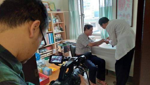 針灸教學及臨床接受媒體專訪 20190115 12