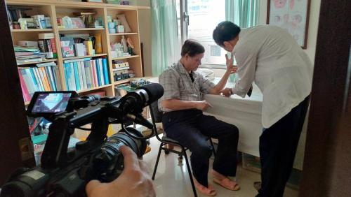 針灸教學及臨床接受媒體專訪 20190115 13