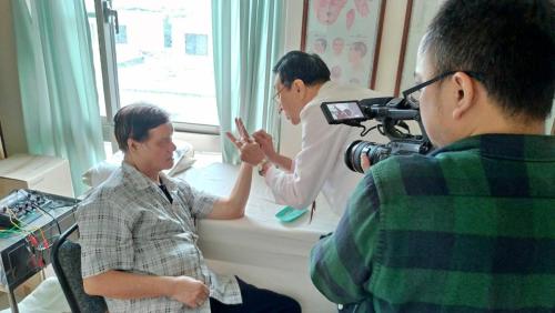 針灸教學及臨床接受媒體專訪 20190115 15